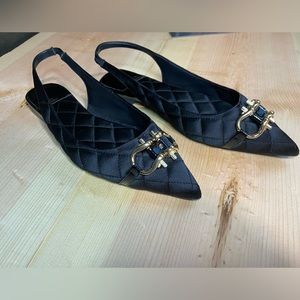 JEFFREY CAMPBELL LENORA SLINGBACK FLATS 8.5